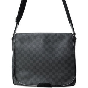 Louis Vuitton Damier Graphite Black Daniel Shoulder Bag
